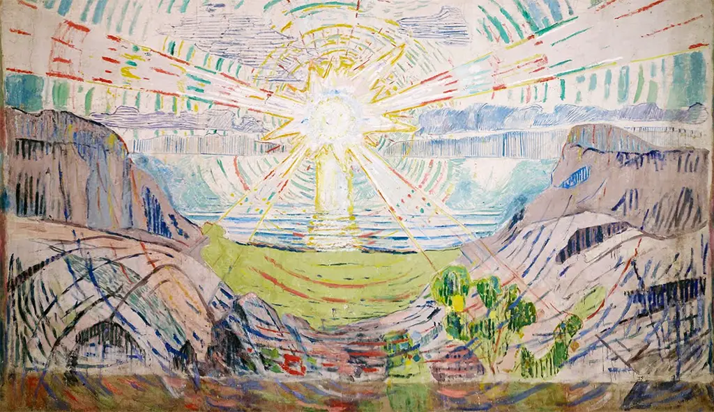 The Sun in Detail Edvard Munch
